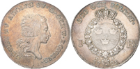 GUSTAV IV ADOLF (1792-1809). Riksdaler 1795