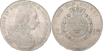 GUSTAV IV ADOLF (1792-1809). Riksdaler 1801