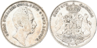OSKAR I (1844-1859). 1/2 riksdaler specie 1848
