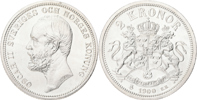OSKAR II (1872-1907). 2 kronor 1900