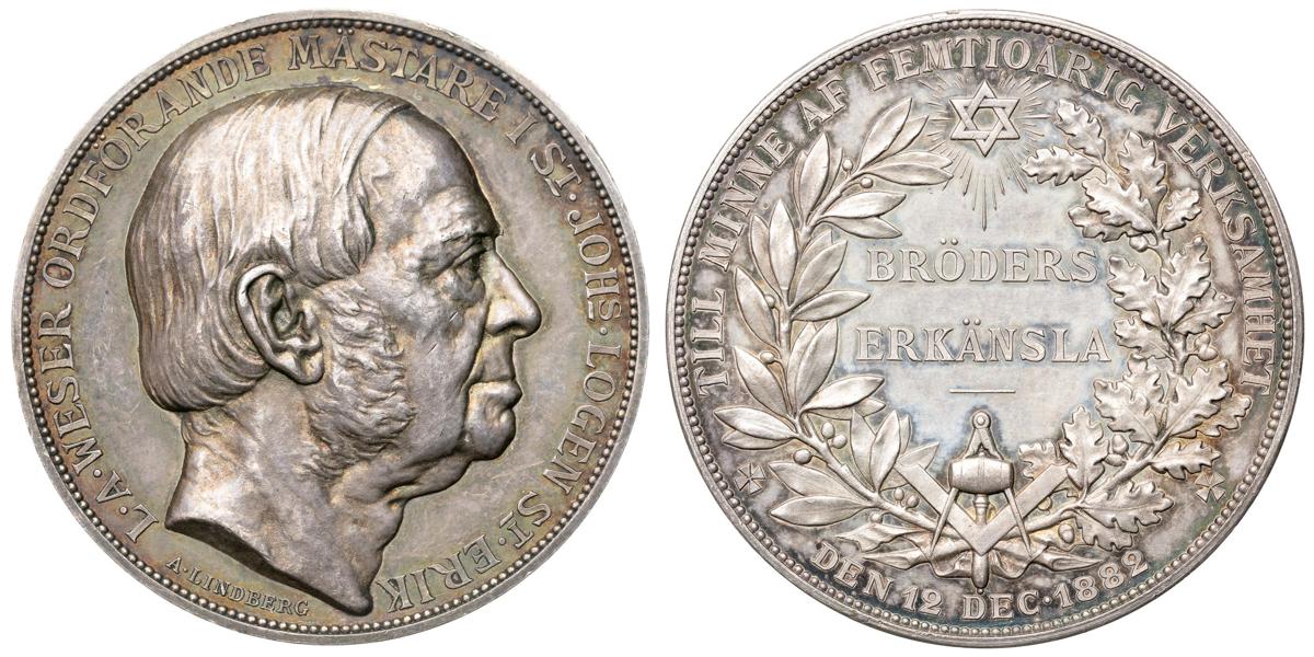 Weser, Lars August (1809-1886)