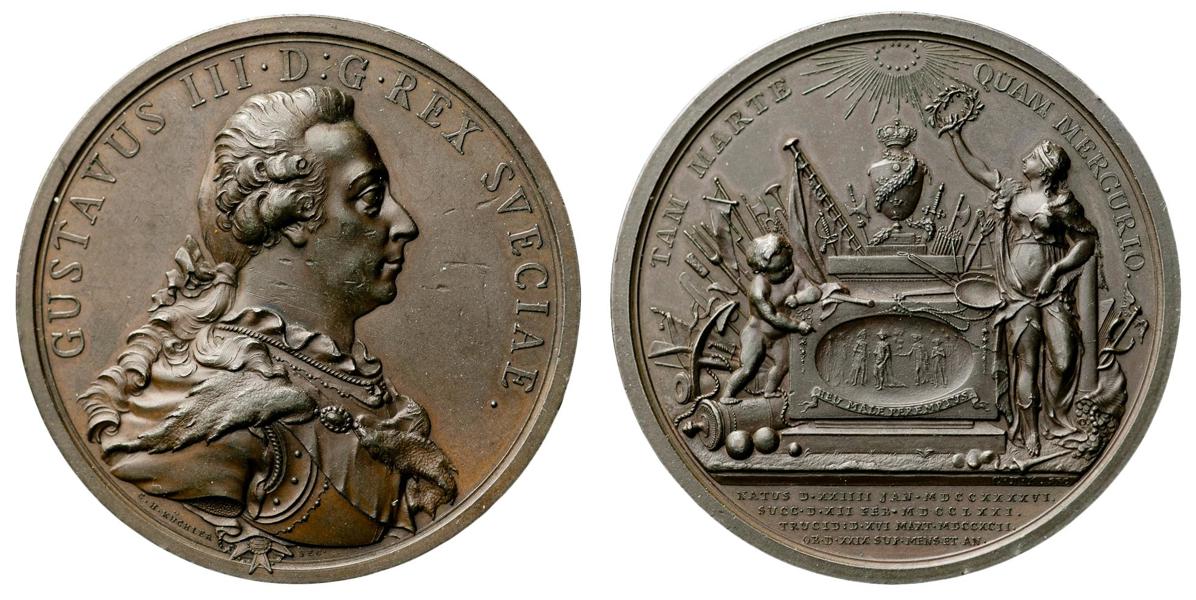 Gustav III. Kungens död och begravning