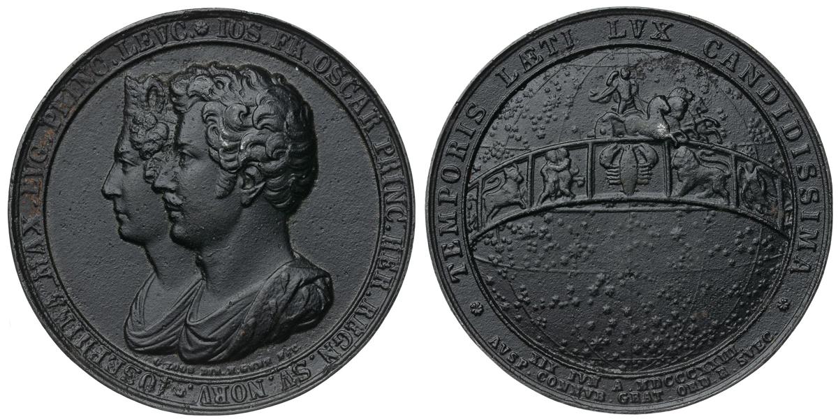 Kronprins Oskars förmälning med Josephina 1823