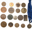 Större parti medaljer. Lot of 18.