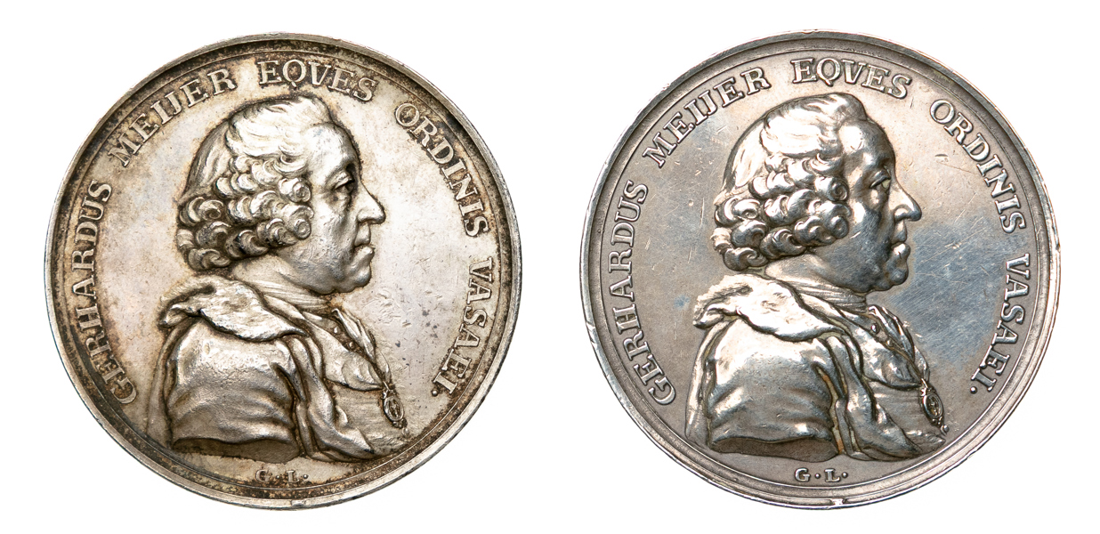 Meijer, Gerhard (1704-1784). Lot of 2.