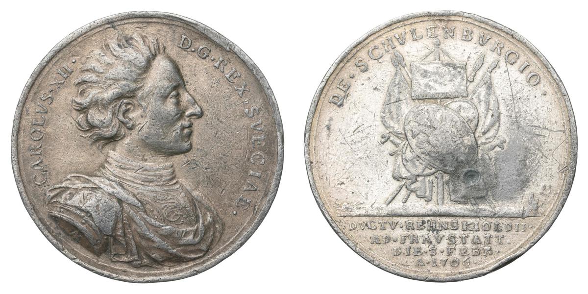 Karl XII. Segern vid Fraustadt 1706