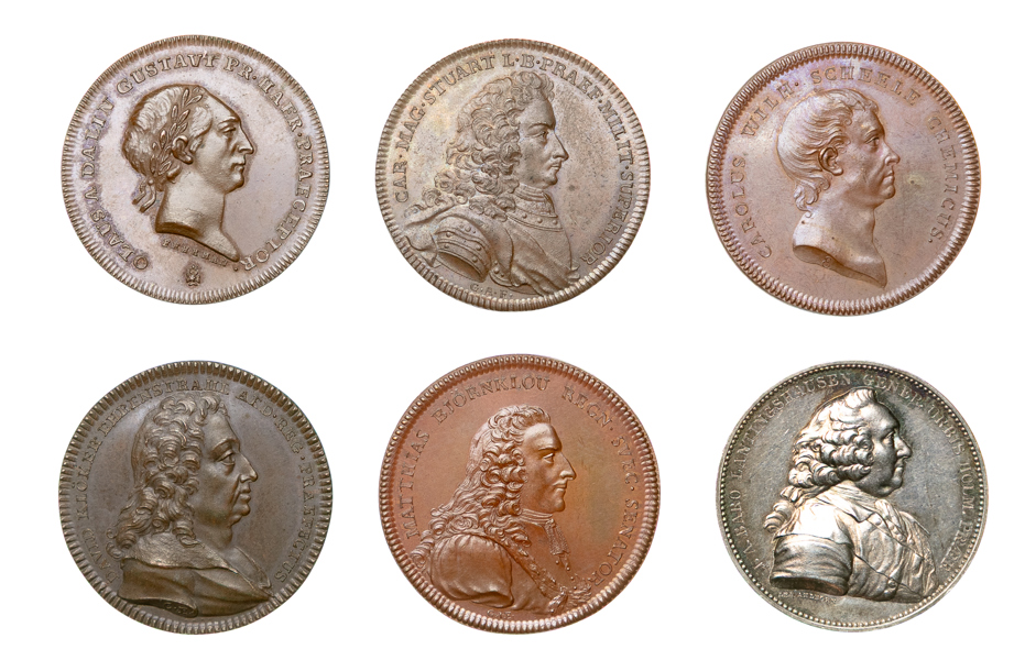 Svenska akademien. Lot of 5