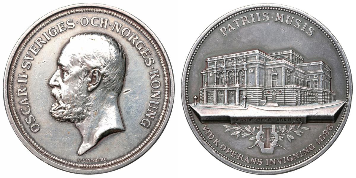 Oskar II. Operans invigning 1898