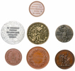 Sju välbevarade medaljer. Lot of 7