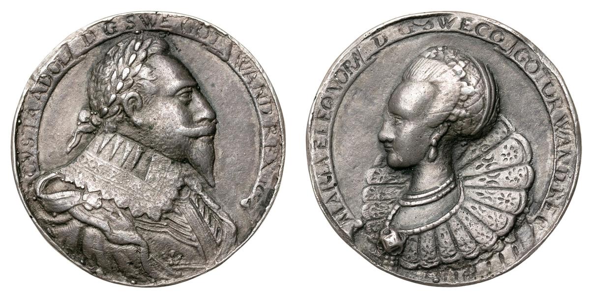 Gustav II Adolf och hans gemål Maria Eleonora