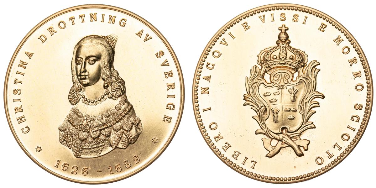 Kristina. Minnesmedalj 1966