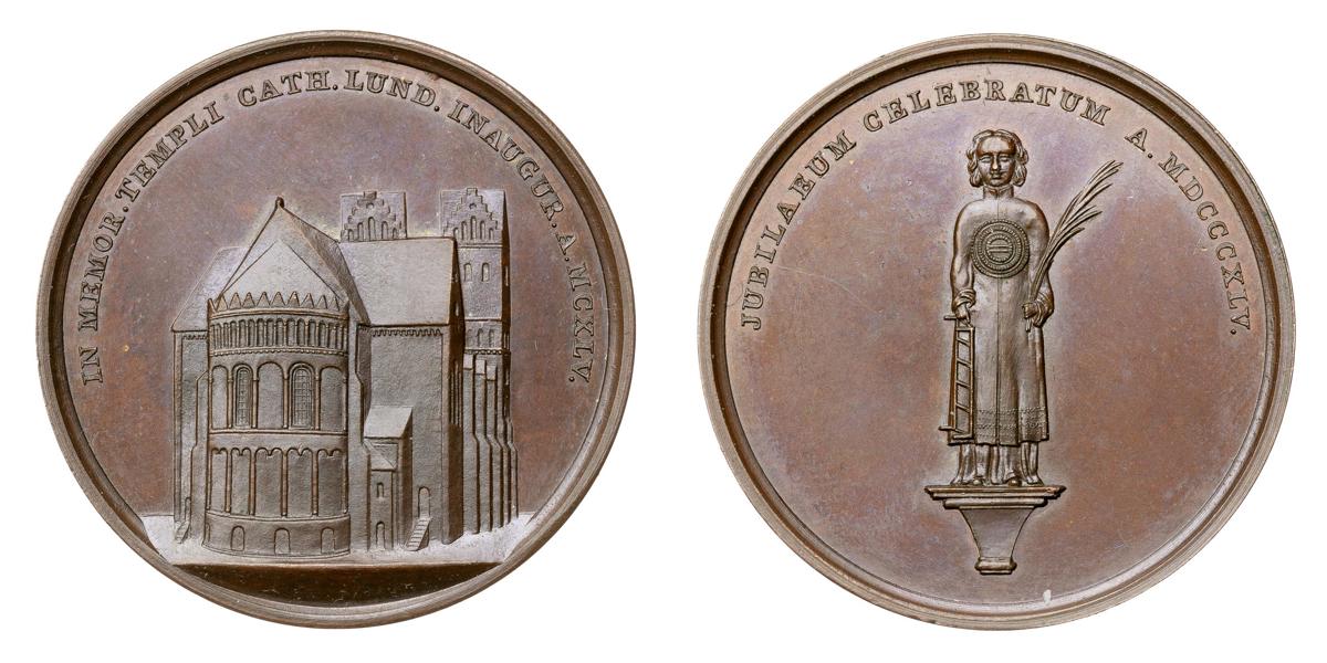 Oskar I. Lunds domkyrka 700 år 1845