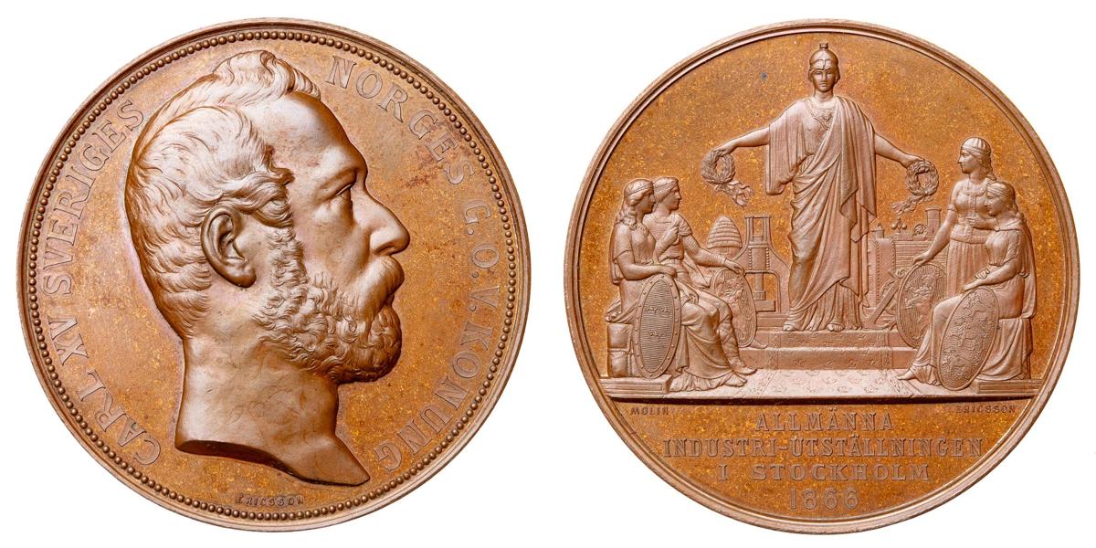Karl XV. Stockholmsutställningen 1866