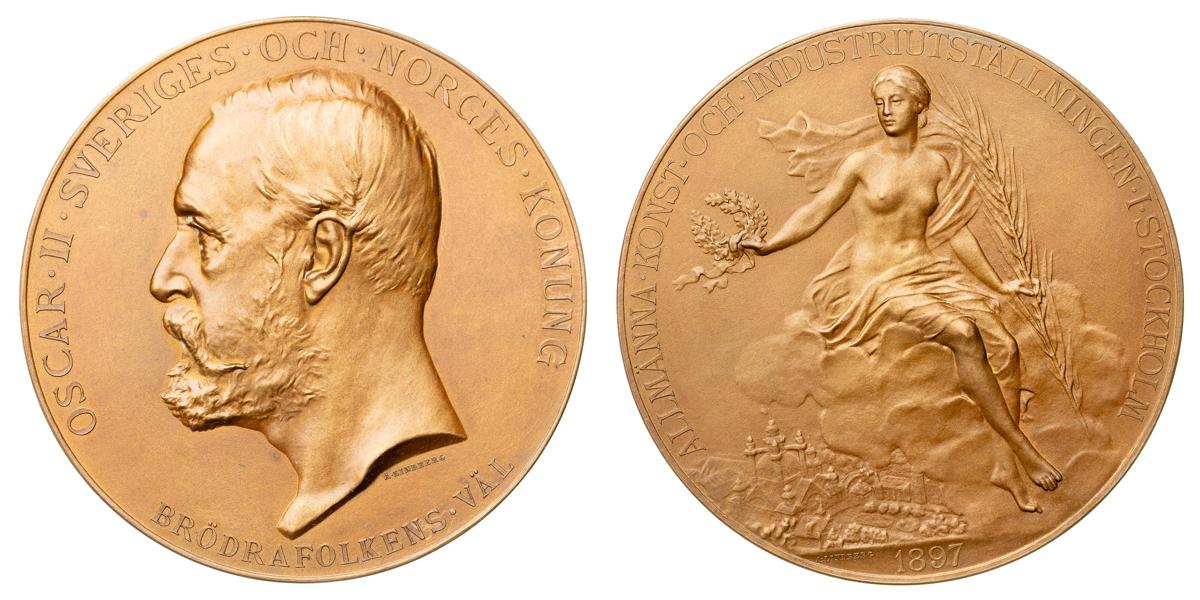 Oskar II. Stockholmsutställningen 1897