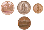 Kungliga medaljer. Lot of 4