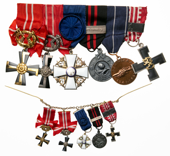 Finska krigsmedaljer