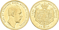KARL XV (1859-1872). Dukat 1866