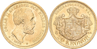 OSKAR II (1872-1907). 20 kronor 1878