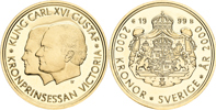 CARL XVI GUSTAF (1973 -). 2000 kronor 2000