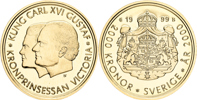 CARL XVI GUSTAF (1973 -). 2000 kronor 2000