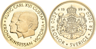 CARL XVI GUSTAF (1973 -). 2000 kronor 2000