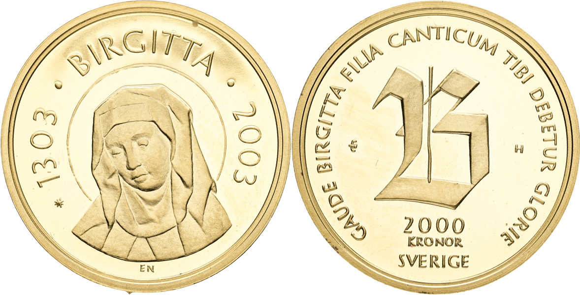 CARL XVI GUSTAF (1973 -). 2000 kronor 2003