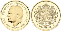 CARL XVI GUSTAF (1973 -). 1000 kronor 1996