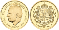 CARL XVI GUSTAF (1973 -). 1000 kronor 1996