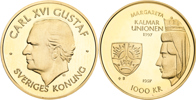 CARL XVI GUSTAF (1973 -). 1000 kronor 1997