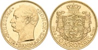 DANMARK / DENMARK. 20 kroner 1908