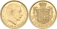 DANMARK / DENMARK. 10 kroner 1913