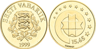 ESTLAND / ESTONIA. 15,65 krooni 1999