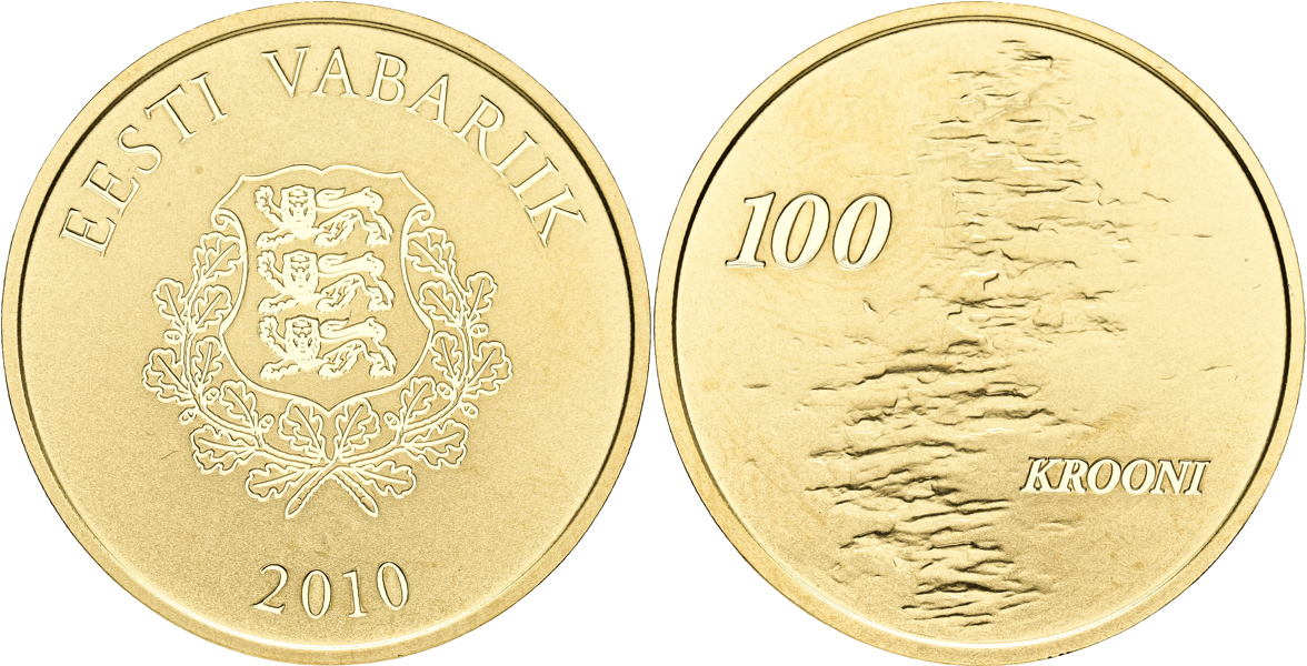 ESTLAND / ESTONIA. 100 krooni 2010
