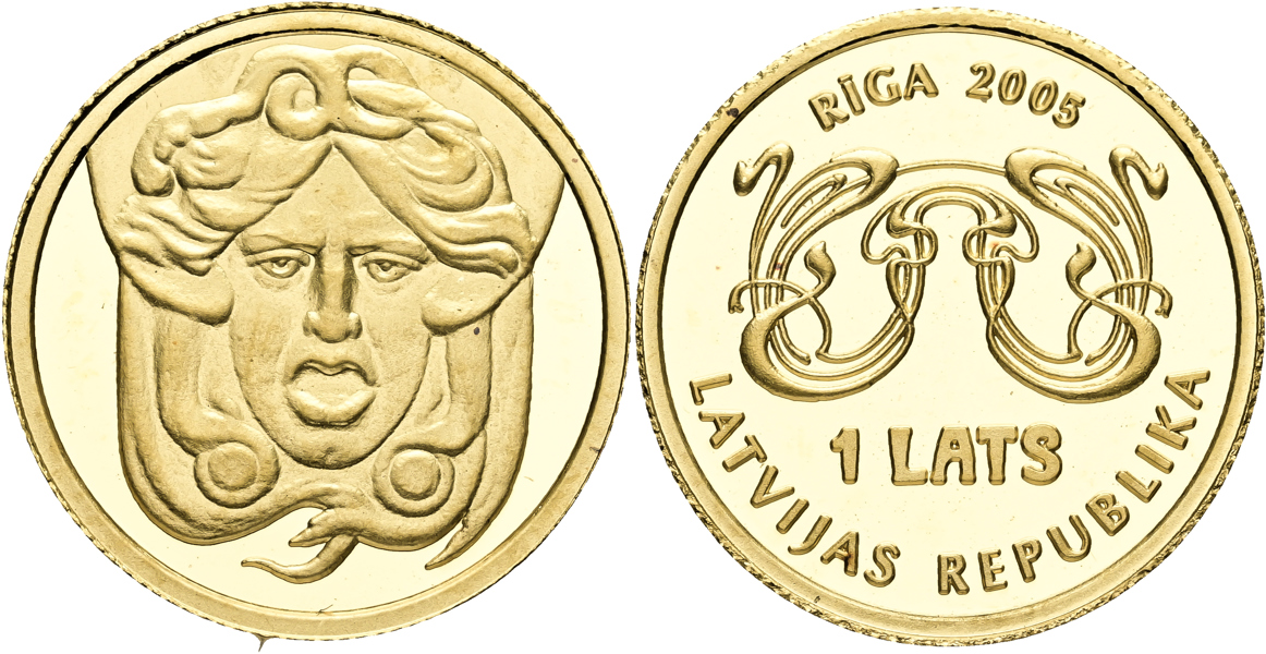 LETTLAND / LATVIA. Lats 2005