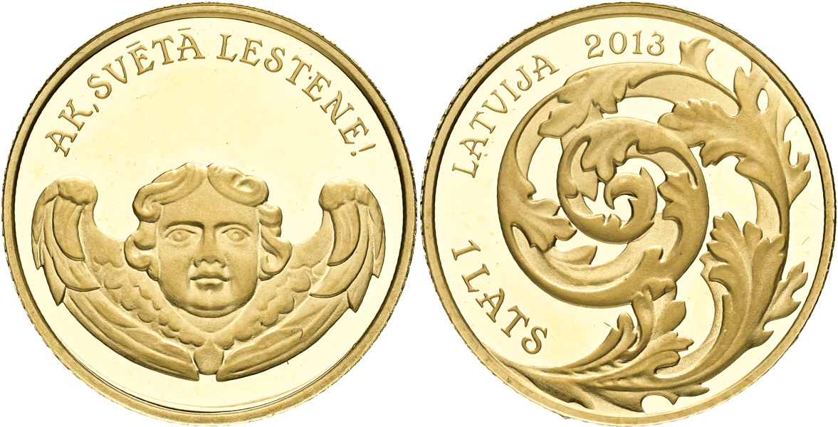 LETTLAND / LATVIA. Lats 2013