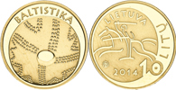 LITAUEN / LITHUANIA. 10 litu 2014