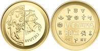 LITAUEN / LITHUANIA. 50 euro 2015