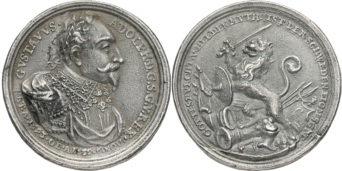 GUSTAV II ADOLF (1611-1632). Kungens minne