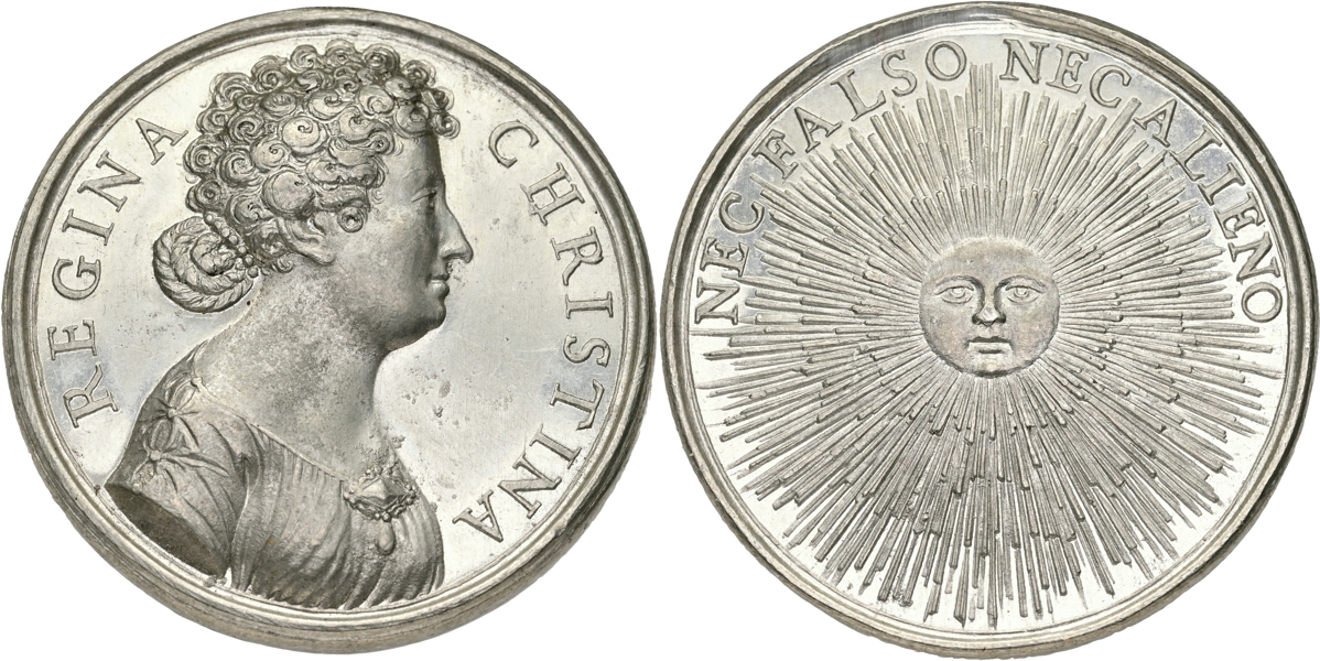 KRISTINA (1632-1654). Drottningens lysande och makalösa snillegåvor