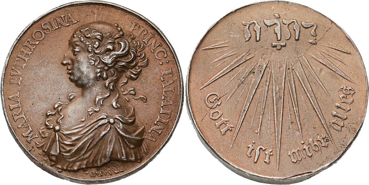 KARL X GUSTAV (1654-1660). Maria Euphrosina