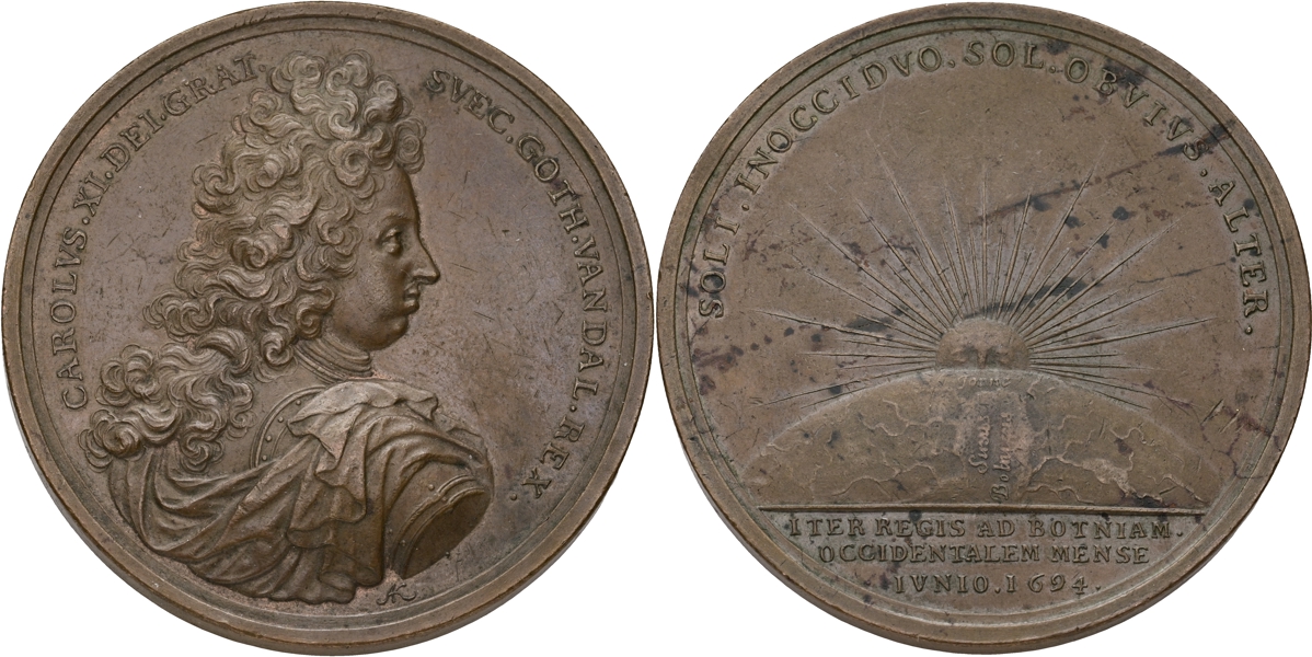 KARL XI (1660-1697). Resan till Västerbotten