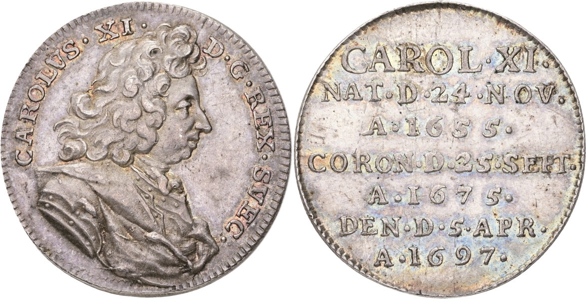 KARL XI (1660-1697). Kungens död och begravning