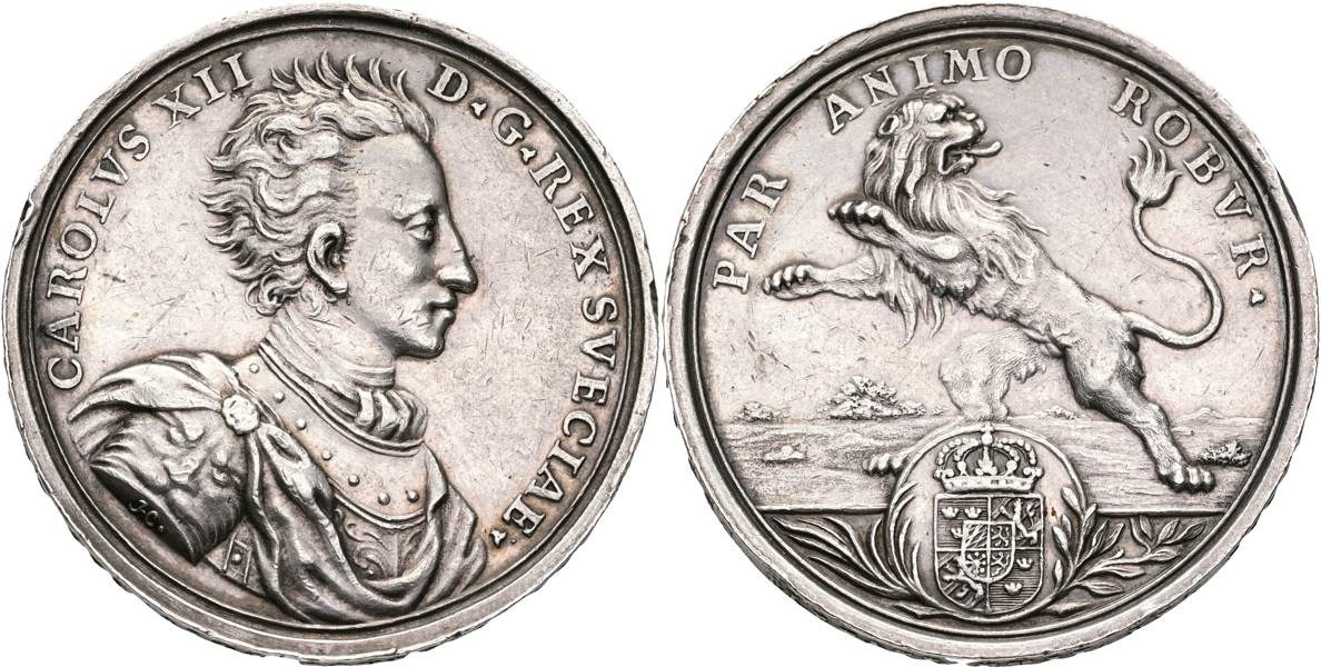 KARL XII (1697-1718). Kungens segrar