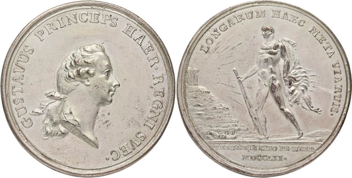 GUSTAV III (1771-1792). Kronprinsens utrikes resa