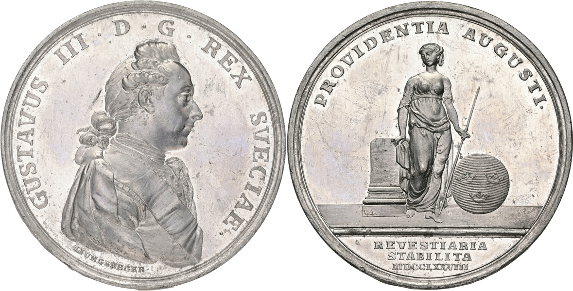 GUSTAV III (1771-1792). Svenska dräkten införs