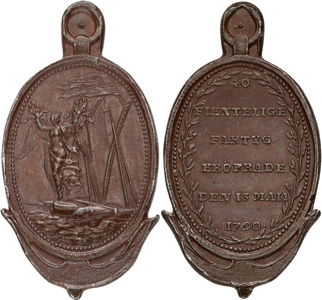 GUSTAV III (1771-1792). Hedersmedalj Svensksund
