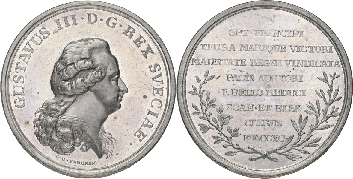 GUSTAV III (1771-1792). Hemkomsten från Finland