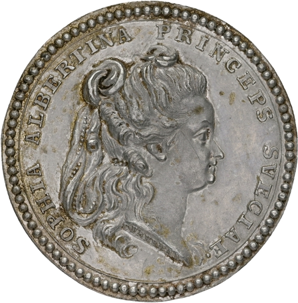 GUSTAV III (1771-1792). Sophia Albertina