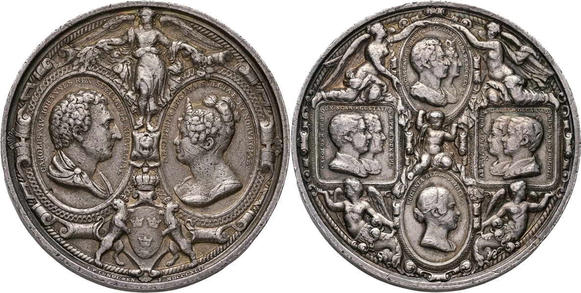 KARL XIV JOHAN (1818-1844). Kungen och hans ätt