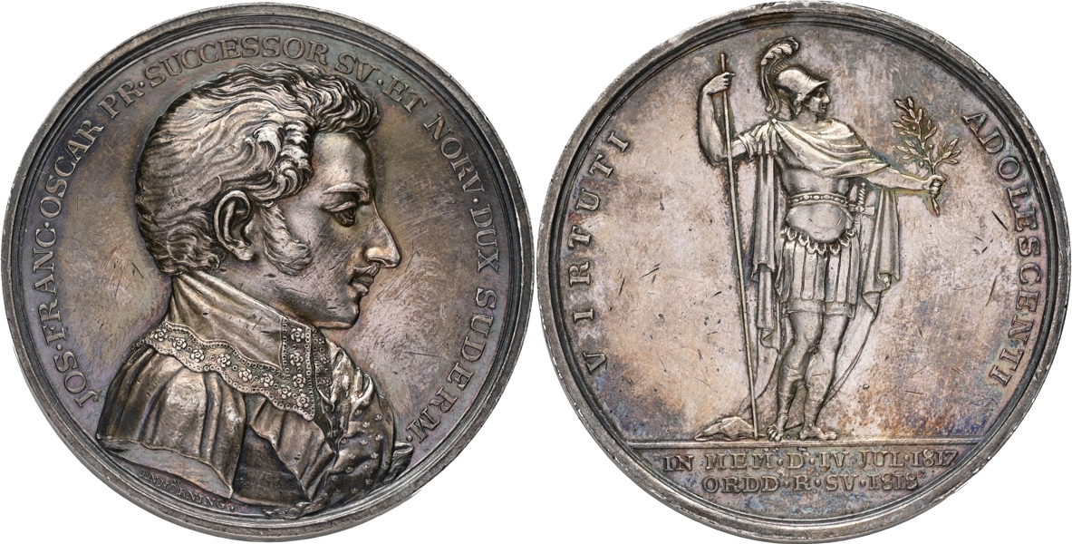 OSKAR I (1844-1859). Kronprinsen blir myndig